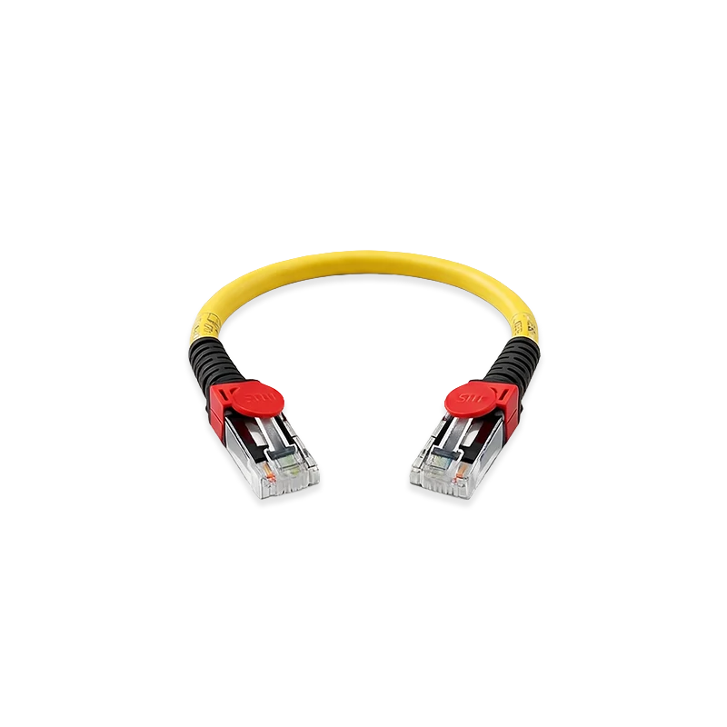 HCS CAT6 UTP LS0H Patch Cord Sarı 0,3m T06-00428-0308
