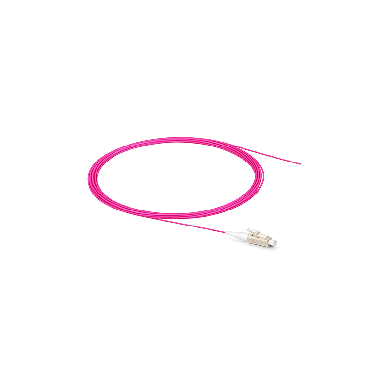 HCS OM4 LC Simplex Pigtail 1 Metre – Multimode 50/125 T56-B068-10