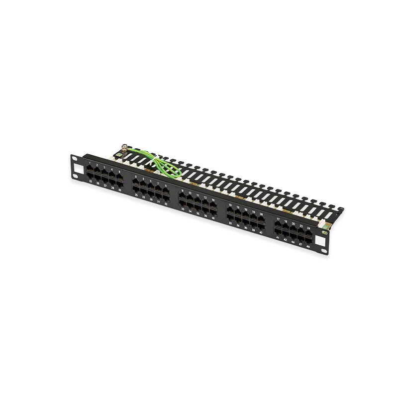 HCS CAT3 50 Port UTP Patch Panel 1U 19" - Loaded P03-05003-1U