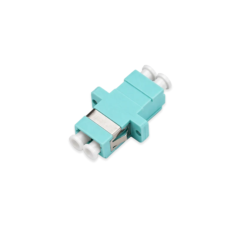 HCS DataLight LC Duplex Plastic Adapter - Aqua MM OM3 VFO-27201A