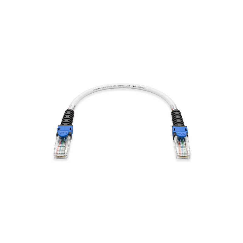 HCS CAT6A UTP LS0H Patch Cord Grey 1m T6A-00420-101