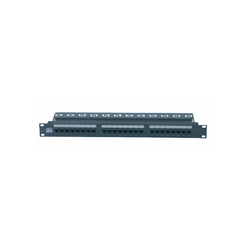 HCS CAT6 UTP 48 Port Patch Panel 2U 19" - Loaded P6E-04803-2U