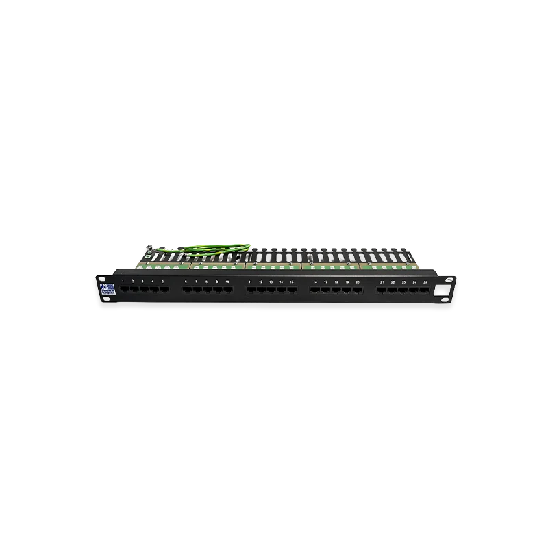 HCS CAT3 25 Port UTP Patch Panel 1U 19" - Loaded P03-02503-1U