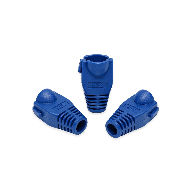 HCS RJ-45 Boot Mavi - Kablo Koruyucu Kılıf J00-00801-BLU