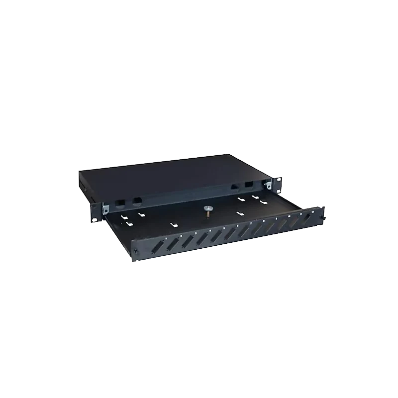 HCS Fiber Optik SC Duplex Patch Panel 24 Port Boş 1U - Siyah PFO-02422-1U