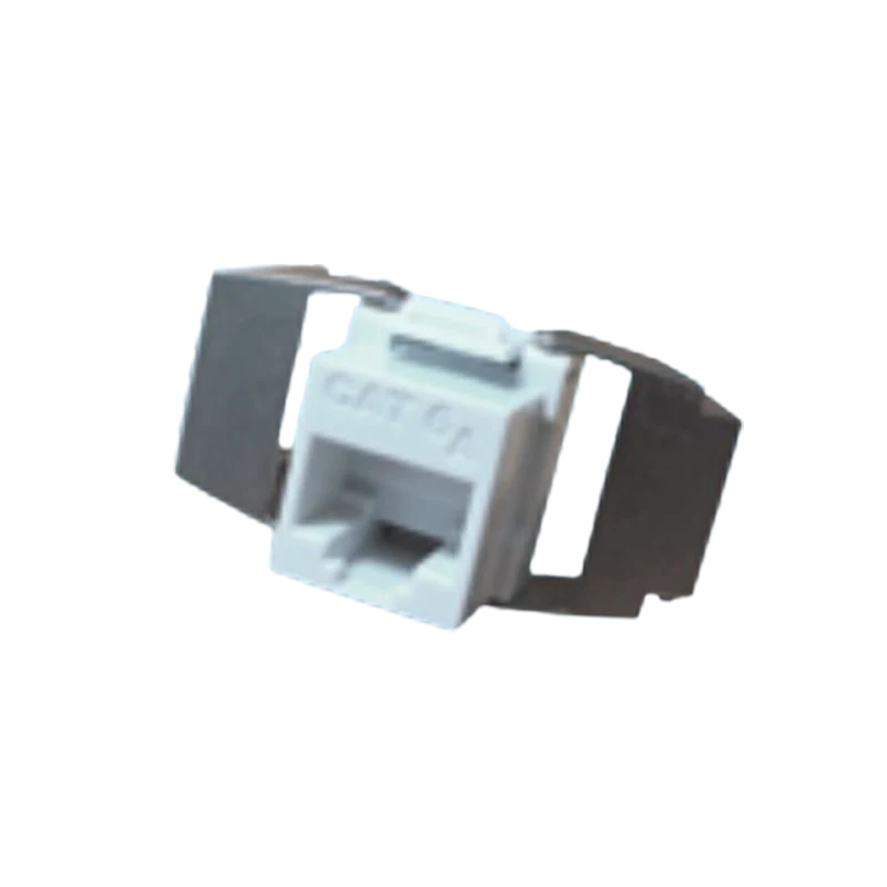 HCS CAT6A FTP Toolless Keystone Jack RJ-45 180° J6A-00826