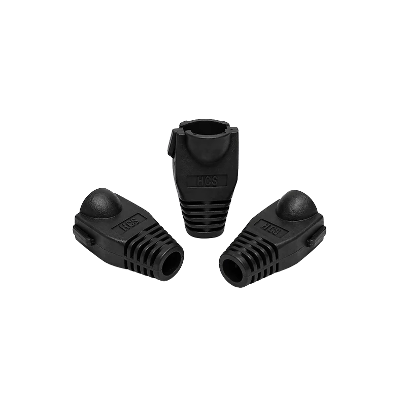 HCS RJ-45 Boot Siyah - Kablo Koruyucu Kılıf J00-00801-BLK