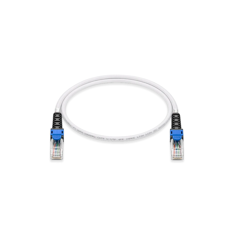 HCS CAT6A UTP LS0H Patch Cord Grey 2m T6A-00420-201