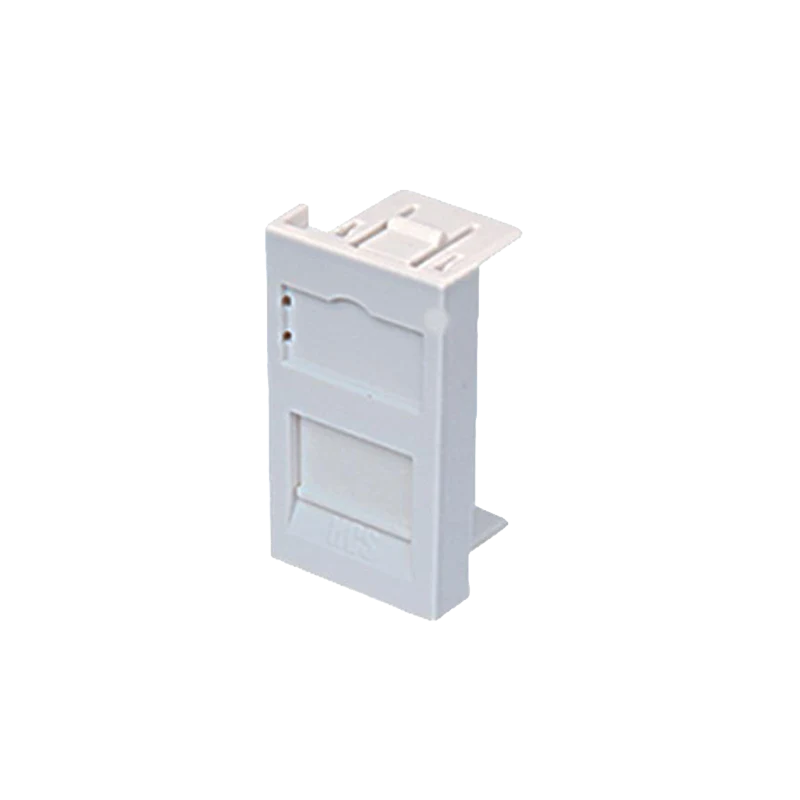 HCS French Type 1/2 Cover with Shutter and Color Icon 22.5x45mm W00-30201