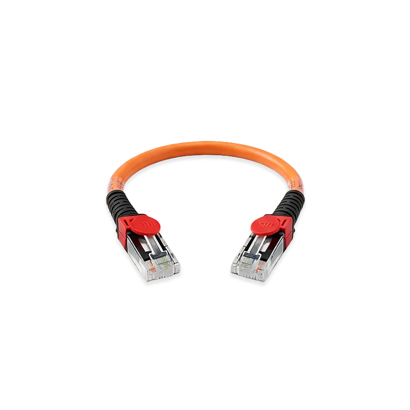 HCS CAT6 UTP LS0H Patch Cord Orange 0.3m T06-00422-0302