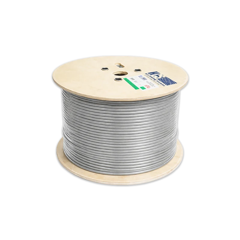 HCS CAT6A U/FTP 23 AWG LS0H Cable - Grey 500m Reel H6A-00432-DP