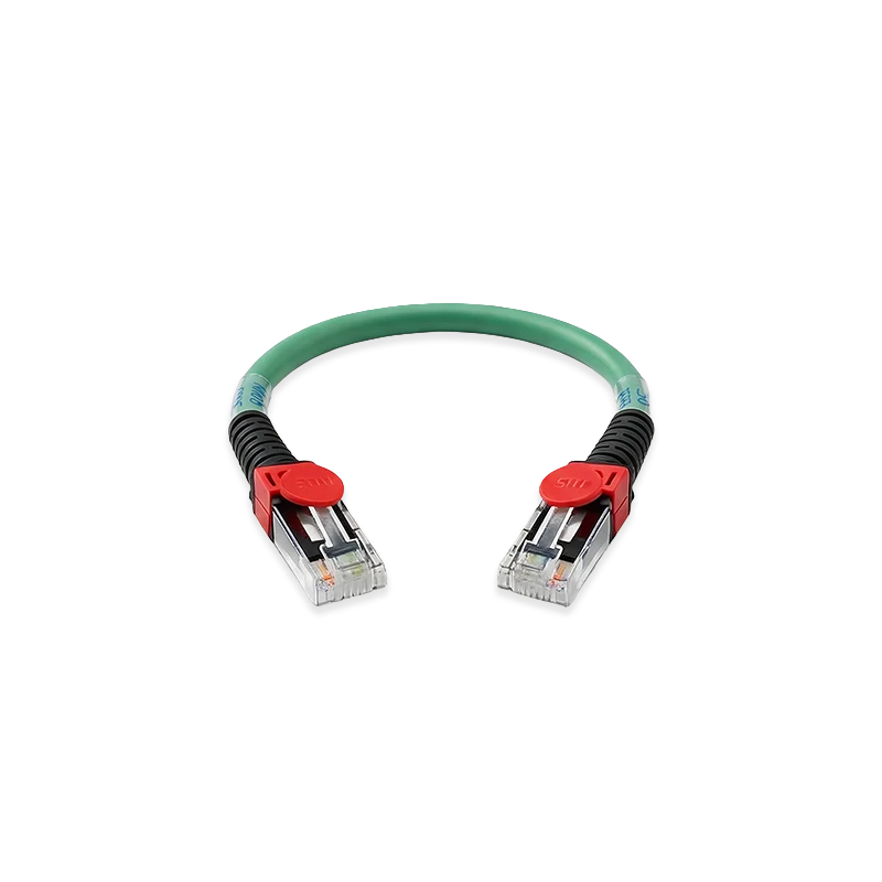 HCS CAT6 UTP LS0H Patch Cord Yeşil 0,3m T06-00423-0303