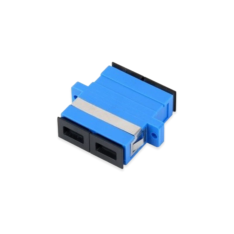 HCS SM SC Duplex Plastic Adapter – Blue Singlemode