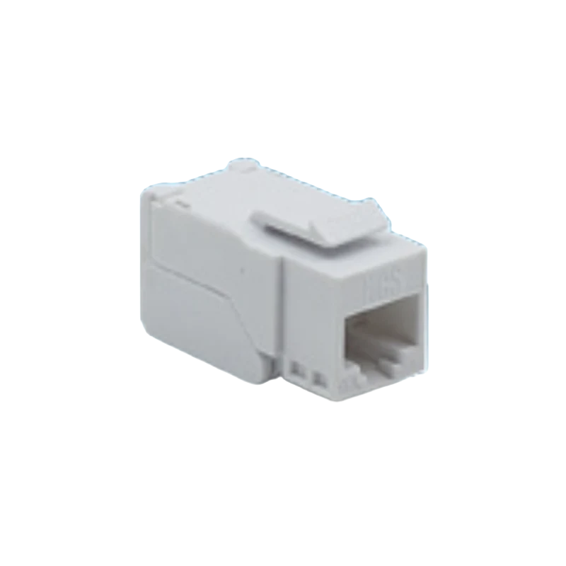 HCS CAT6A UTP Keystone Jack RJ-45 90° Toolless J6A-00856