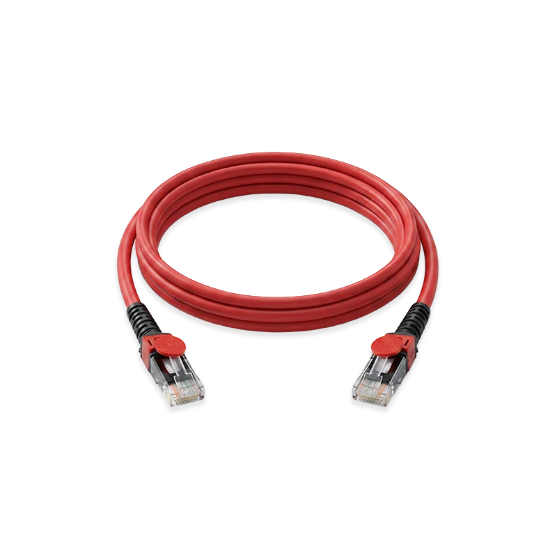 HCS CAT6 UTP LS0H Patch Cord Kırmızı 1m T06-00426-106