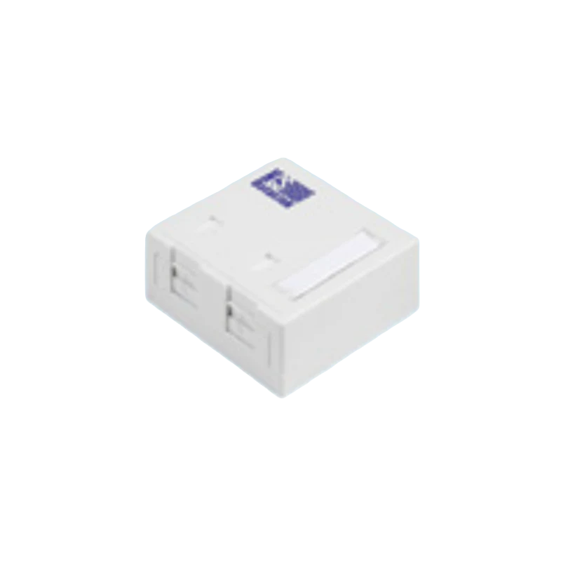 HCS 2 Port Surface Mount Outlet Box - Dust Cover WMM-00203